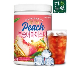 다농원 복숭아 아이스티 1kg/음료/에이드/아이스