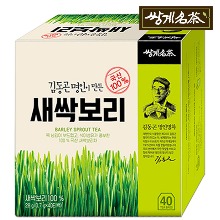 김동곤 명인 쌍계 새싹보리 40T/유기농/티백차/녹차
