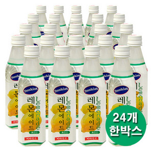 [썬키스트] 레몬에이드 350ml 24개 한박스/무탄산음료
