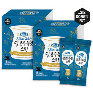 [무료배송]동일 치즈 쏘옥 달콤 우유 스틱 15TX2개 총30T